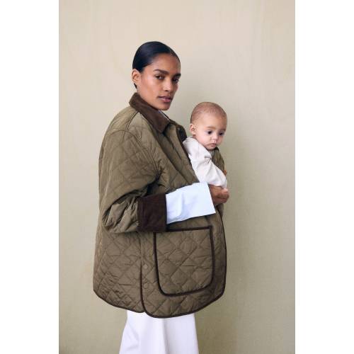 MAMA BEFORE & AFTER QUILTED BABYWEARING JACKET