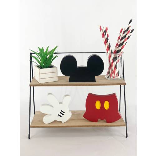 Disney Inspired Mickey Mouse Tiered Tray Decor, Disney Tiered Tray Decor, Mickey Decor, Mickey Ears, Disney Gifts