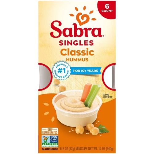 Sabra Classic Hummus Singles - 12oz/6ct