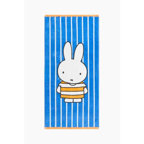 TERRY BATH TOWEL WITH PRINTED MOTIF