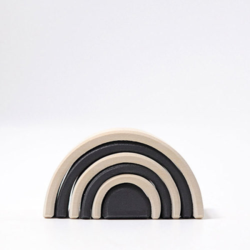 Monochrome Rainbow Mini Stacking Puzzle