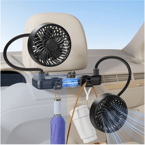 Rechargeable Fan for Car