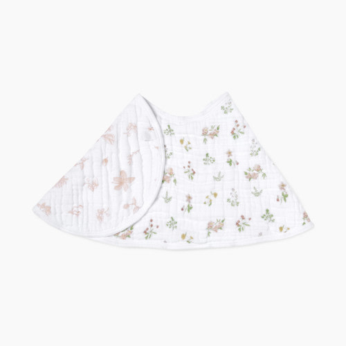 Aden + Anais Essentials Cotton Muslin Burpy Bib - Country Floral
