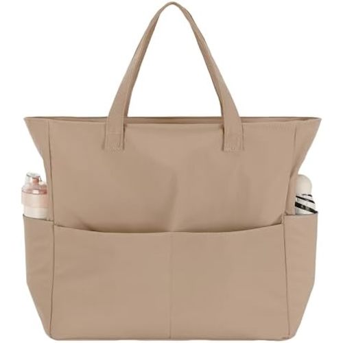 Waterproof Beach Tote Pool Bags for Women Ladies Extra Large Gym Tote Carry On Bag With Wet Compartment for Weekender Travel
