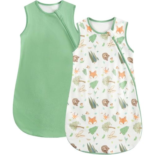 WYTbaby Baby Sleep Sack Cotton Wearable Blanket for Infants 0-24 Months