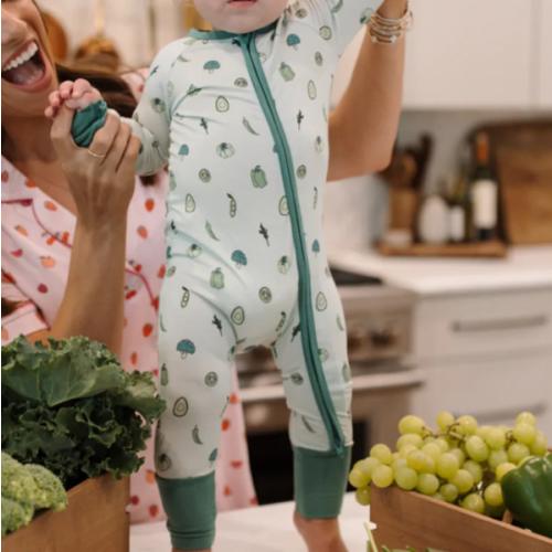 All The Greens Zipper Romper IMJ x Stefany Bare – In My Jammers