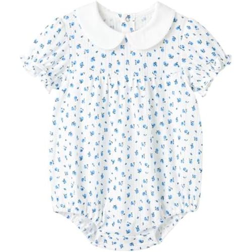 pureborn Baby Girls Boys Bodysuit Super Soft Cotton Romper 0-24 Months