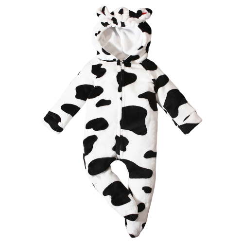 Gubotare Baby Boy Romper Long Sleeve Baby One-Piece Footies Rompers Pajamas Cotton Footed Pjs for Sleep Play Boys Girls 0 3 6 9 12 18 24 Months (White,0-3 Months)