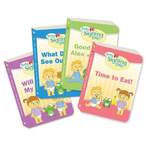 Baby Signing Time Board Books 1-4 | Two Expressive Hands