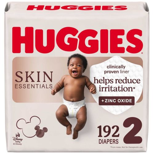 Huggies Skin Essentials Dermatologist Approved Diapers - Size 2 - 192ct