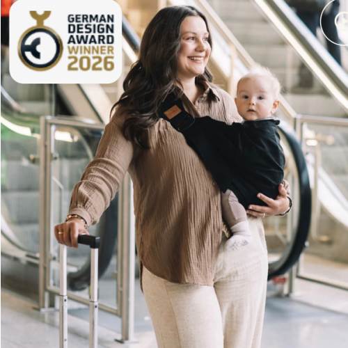 Qookie Go - Hip Carrier - Black