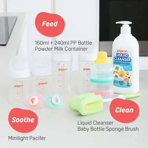 Pigeon Bottles Starter Pack | Baby Bunting AU