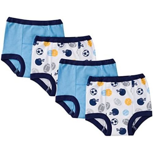 Gerber Baby Boys' Infant Toddler 4 Pack Potty Training Pants Underwear