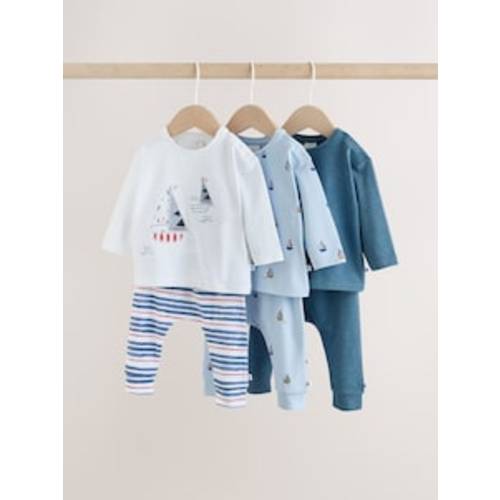 Buy Blue/Green Milk Club Baby Top & Leggings 6 Piece Set (0mths-3yrs) from Next USA