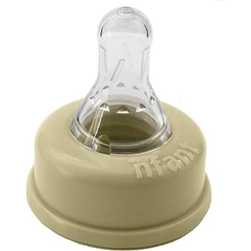 nfant | Extra Slow Flow Nipple, Gold (3ml/min), 4-Pack