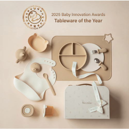 First Bites Gift Set (Croissant/Ivory)