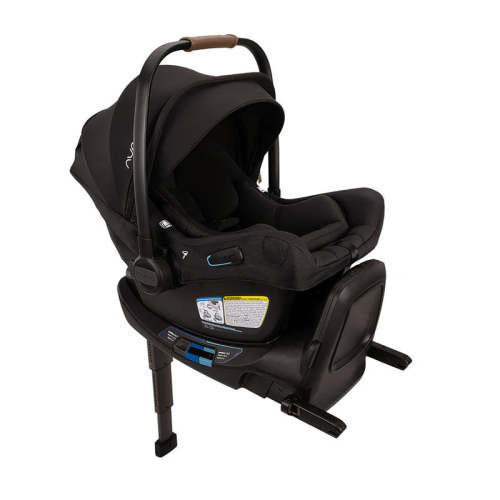 Nuna PIPA Aire RX Infant Car Seat with RELX base  - Caviar