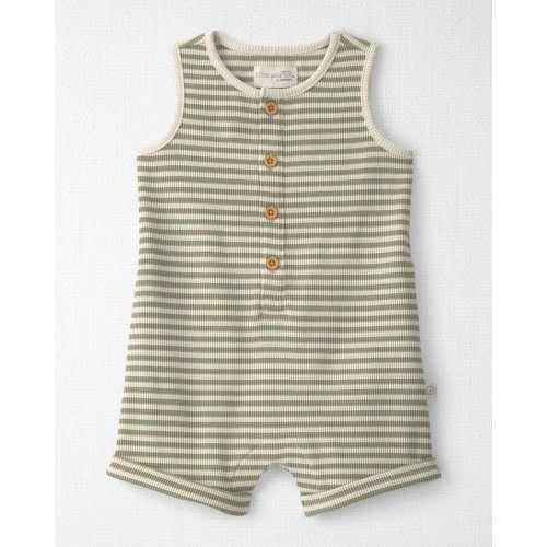 Baby Organic Cotton Waffle Knit in Stripes - Little Planet | Carter's