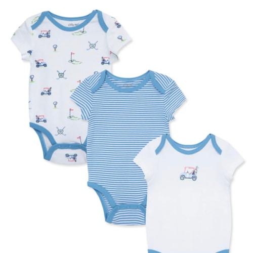 Golf Club 3-Pack Bodysuits