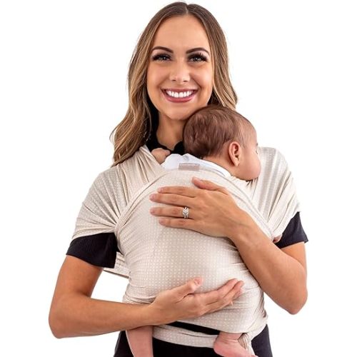 WeeSprout Baby Wraps Carrier - Perfect Child Sling for Newborn and Infant, Enhances Bonding, Soft and Breathable, Ideal for Babywearing