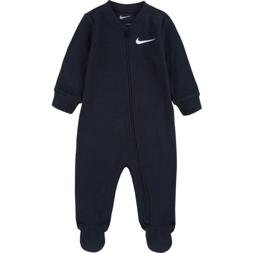 Baby Essentials French Terry Footie, Black