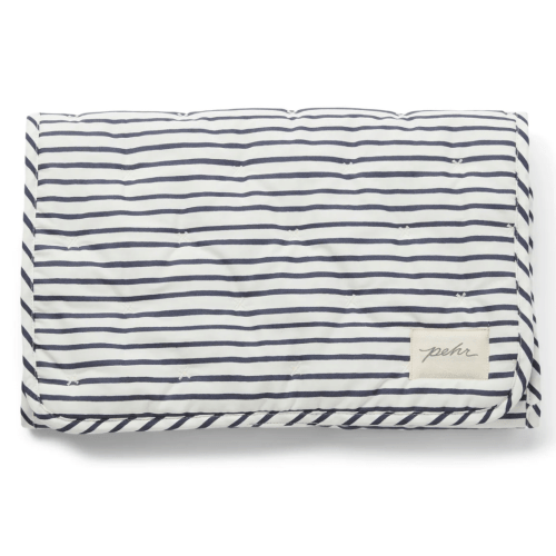 Striped On the Go Portable Changing Pad