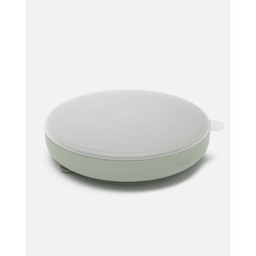 Suction Plate + Lid  / Sage