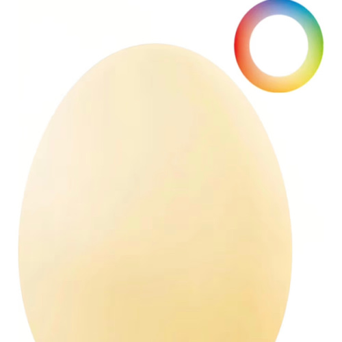 JolyWell Night Light for Kids, Baby Night Light with 7 Colors Changing Mode & Stepless Dimming, Nursery Night Light BPA Free,Rechargeable Egg Night Light for Breastfeeding 1h Timer & Touch Control