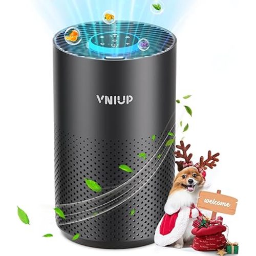 Air Purifiers for Bedroom Home up to 1350 ft² - Vniup H14 True Room Air Purifiers for Bedroom, with Fragrance Function Sleep Mode& Light Mode Air Cleaner for Pet Dander Odor Dust Smoke