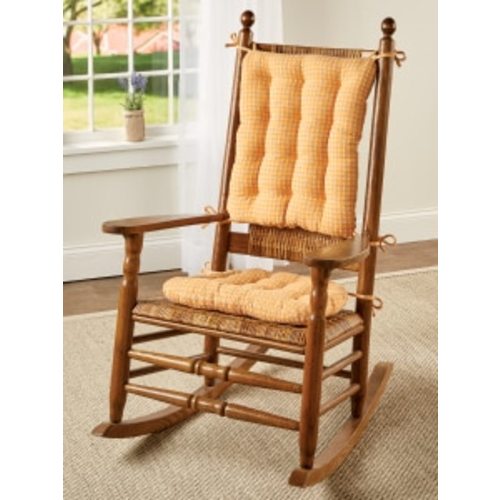 Mountain Weave Never-Flatten Rocking Chair Cushions