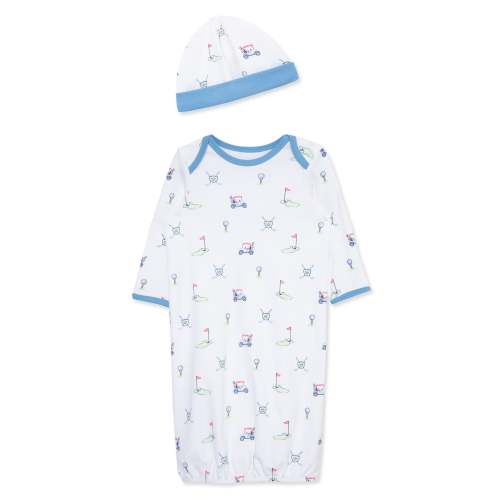 Golf Club Sleeper Gown And Hat