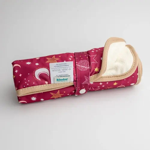 Ultra-Soft Bamboo Machine Washable and Wipeable Diaper Change Mat