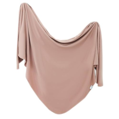 Copper Pearl Baby Swaddle Blanket - Premium Knit Baby Blanket, Large Soft Stretchy Receiving Blankets for Baby Boy and Girl, Swaddles for Newborn, Infant, and Toddler (Pecan)
