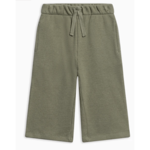 Clove Waffle Knit Straight Leg Pants