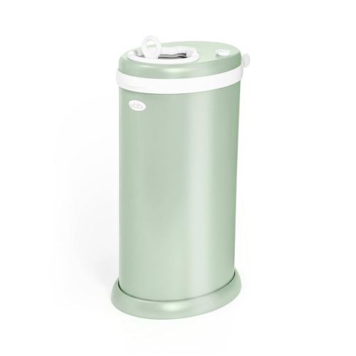 Ubbi Stainless Steel Diaper Pail - Sage Green