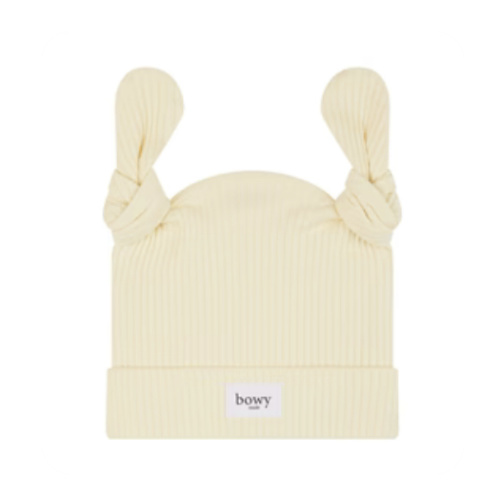 Double Knot Beanie - Lemon