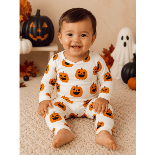 2-Piece Set, Jack-O-Lantern – SpearmintLOVE