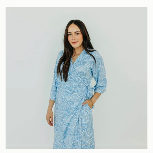 Women's Everyday Robe - Surf – Copper Pearl