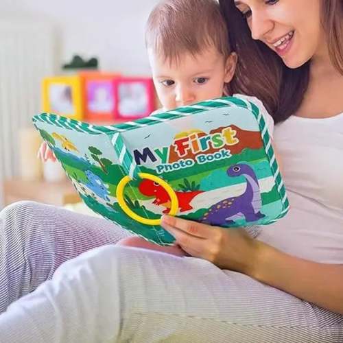 My First Baby Photo Book with Safe Mirror