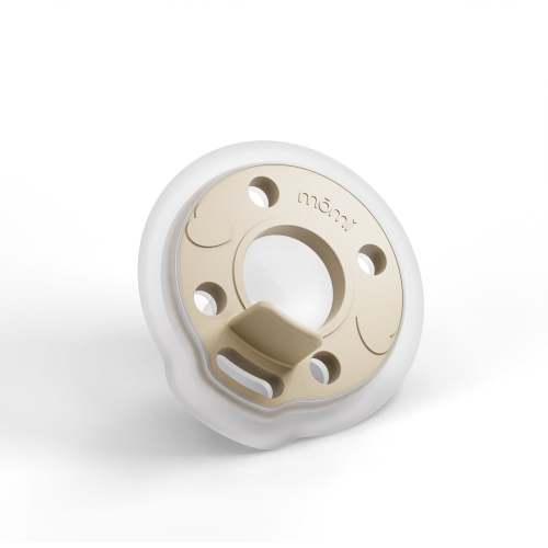 babypace breast-like pacifier 0-12 mo single - barley | mōmi