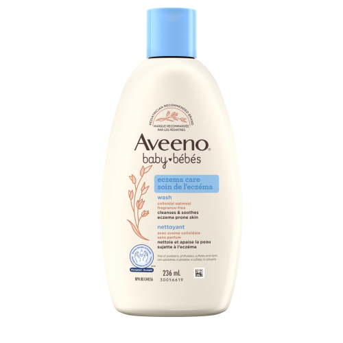 Aveeno Baby Eczema Care Body Wash with Natural Oatmeal & ProVitamin B5, Gentle Tear-Free Baby Body Wash for Sensitive & Eczema-Prone Skin, Hypoallergenic, 236 mL - Walmart.ca