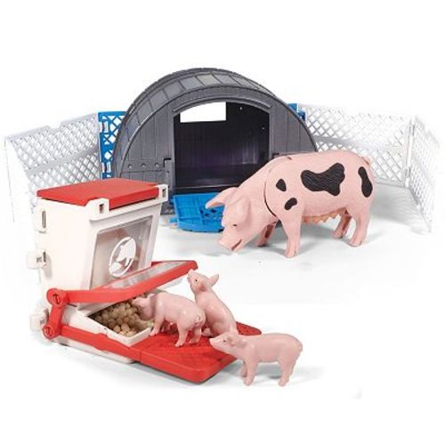 Big Country Toys: 10-Piece Pig Hut Adventure