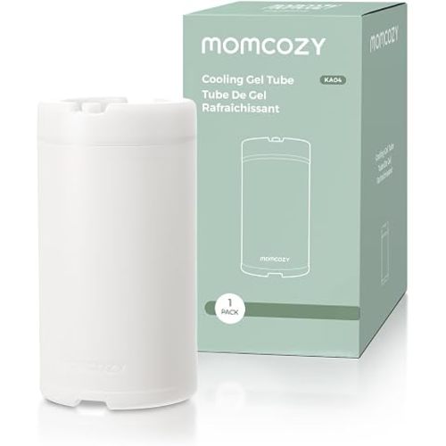 Momcozy Cooling Gel Tube, Highly Efficient 24 Hour Cold Retention, Compatible with Momcozy 12oz Breast Milk Cooler