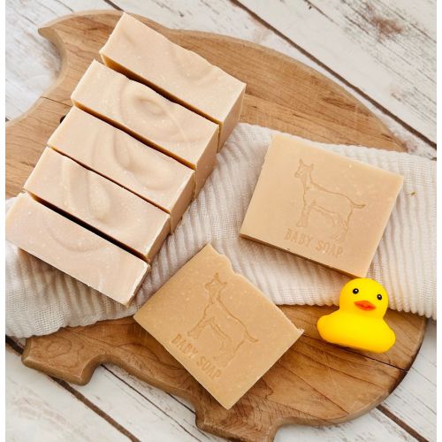 Tallow Baby Bar Soap Unscented Infant Soap Fragrance Free Tallow Goat Milk Soap For Baby Skincare Gift For Infant Baby Tallow Shampoo Bar