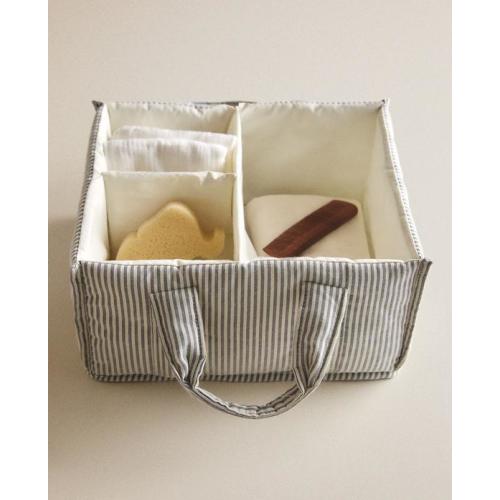 STRIPED BABY CLOTHES ORGANIZER WITH HANDLE - See all - KIDS AND BABY - BABY | Zara Home United States of America