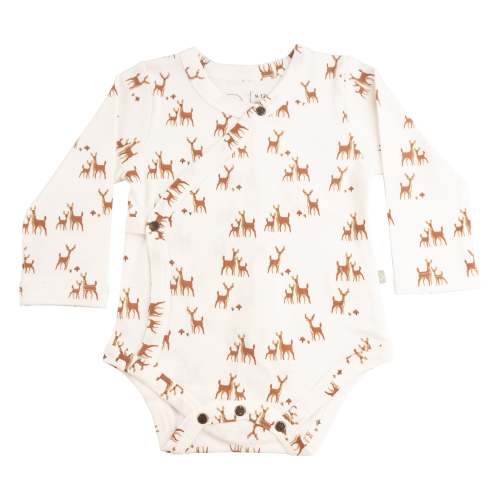 Finn + Emma Baby Onesie in Animals - Deer To – EasyTot