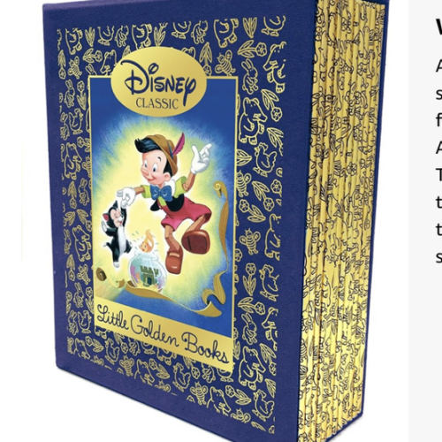12 Beloved Disney Classic Little Golden Books (Boxed Set)