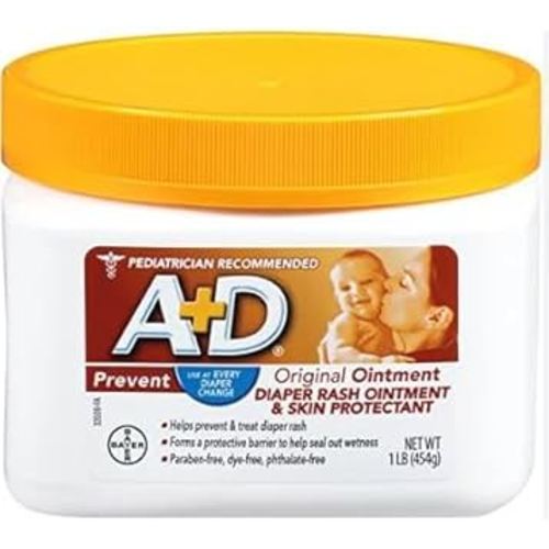 A&D Original Diaper Ointment Jar, (1lb)