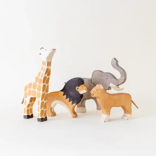 Wooden Animal Blocks/Nursery Decor