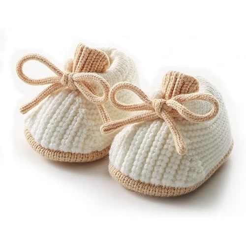 Baby Booties Newborn Baby Boots Cozy Toddler First Walker Shoes Soft for Infant Boys Girls